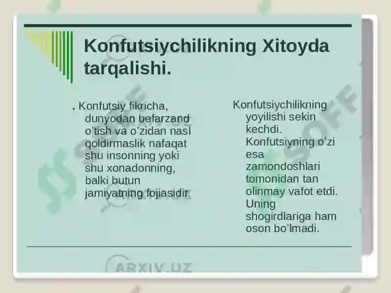 Konfutsiylik 8