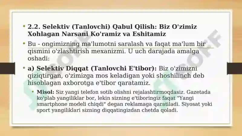 Media vositalarida axborotning tarqatilishi va qabul qilinishi 8
