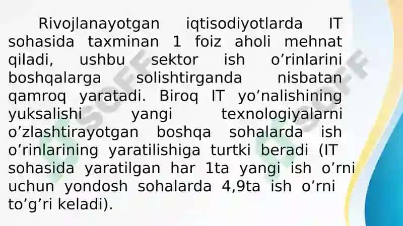 Raqamli iqtisodiyot va iqtisodiy o'sish 8