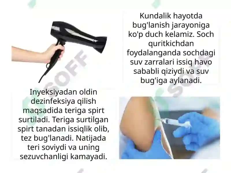 Bug‘lanish va kondensatsiya 8