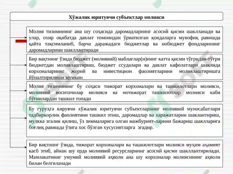 Молия тизими 8