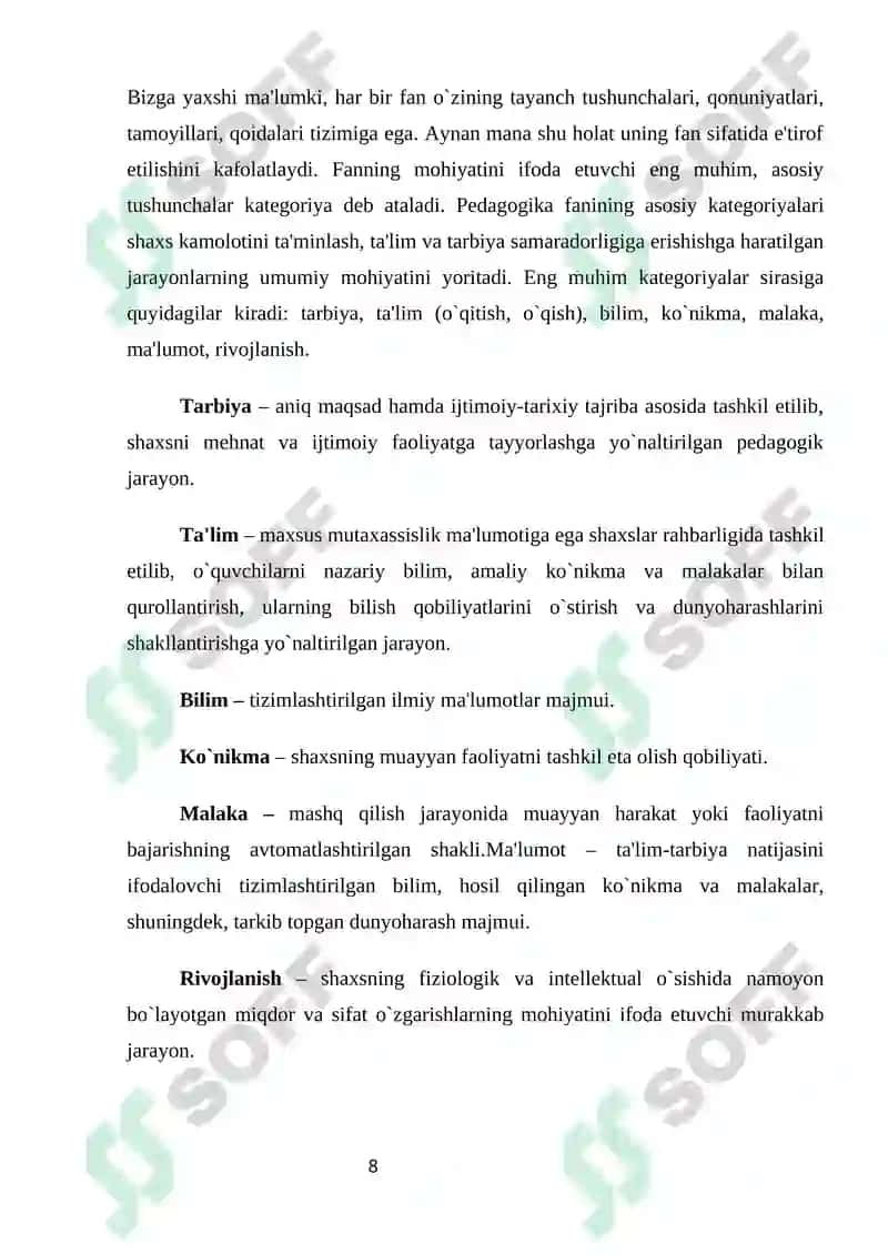 Pedagogika ijtimoiy fan sifatida 8