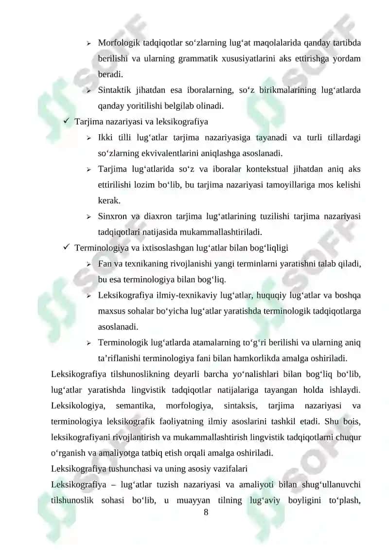 Ona tili va oʻqish savodxonligi va uni oʻqitish metodikasi 8
