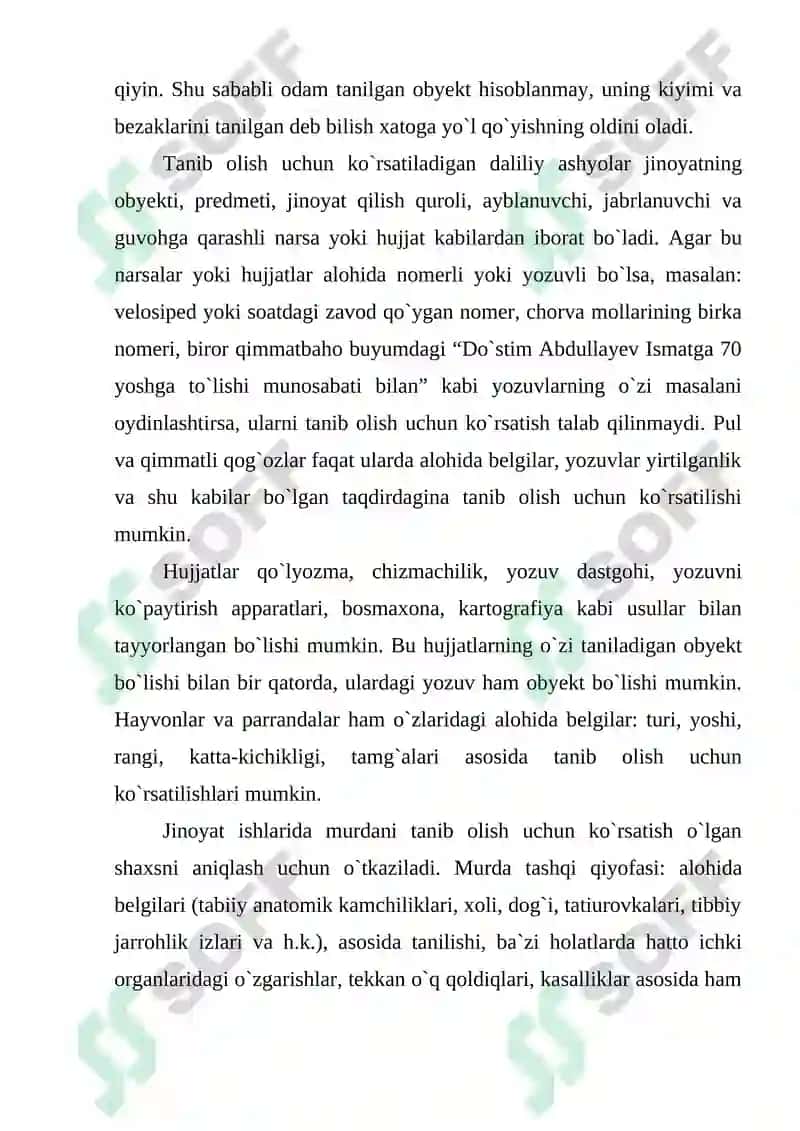 Tanib olish uchun ko`rsatish taktikasi 8