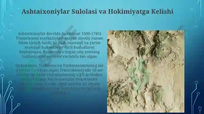 Ashtarxoniylar davri 8