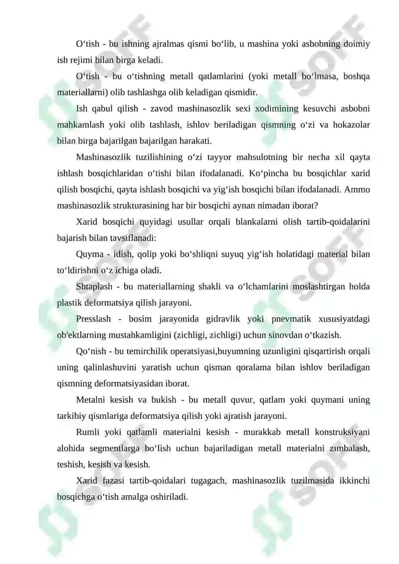 Mashinasozlikni avtomatlashtirishda RDB texnologik jihozlari 8