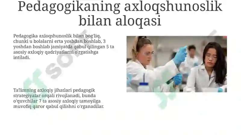Pedagogikaning Falsafa Bilan Aloqasi 8