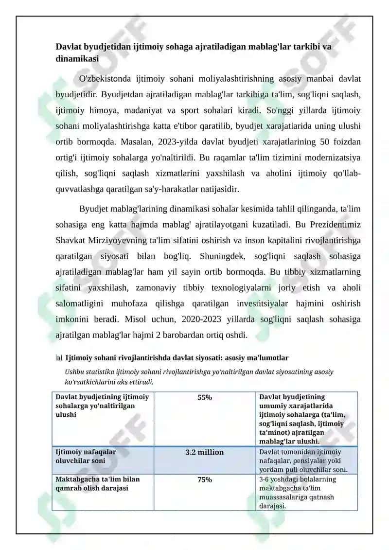 MUSTAQIL ISH 8