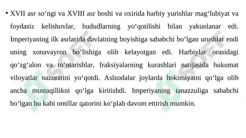 Usmoniylar Davlati 8