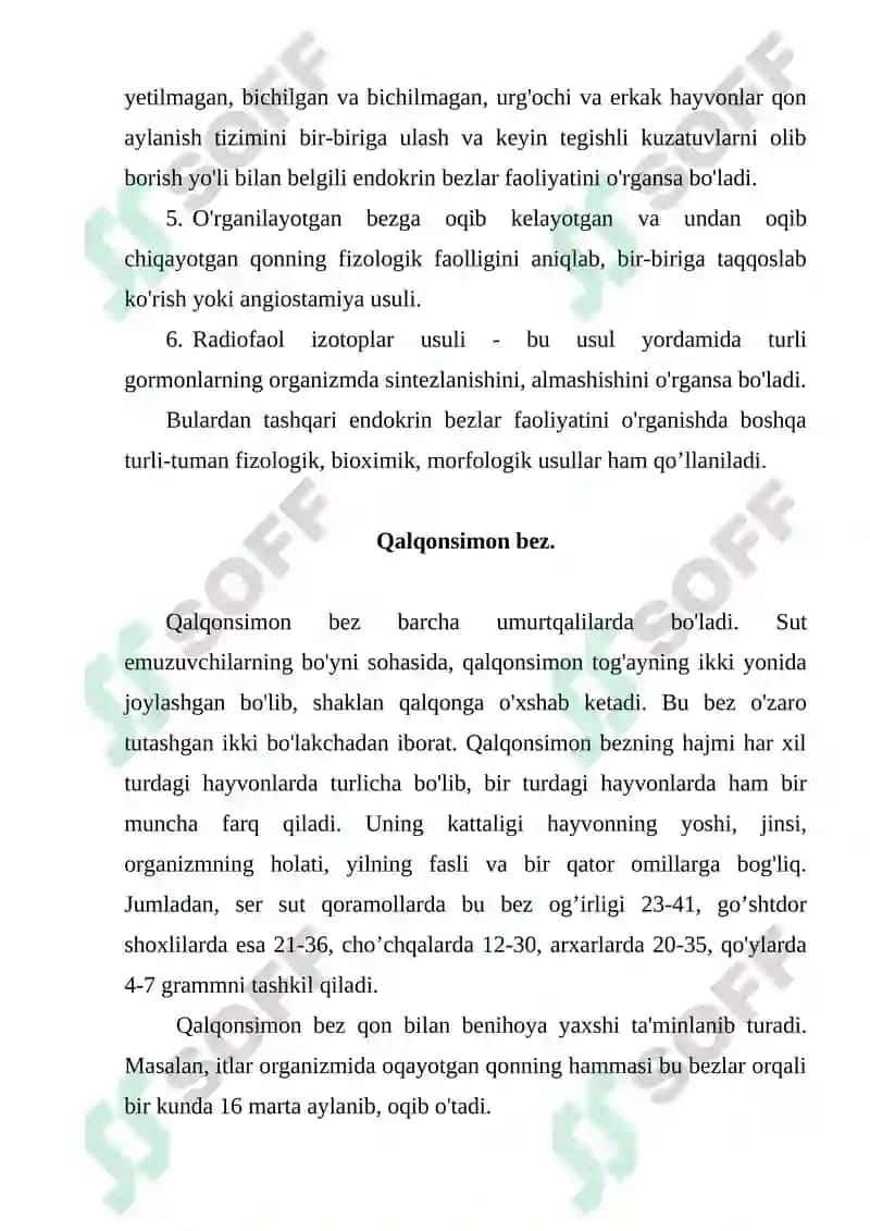 Ichki sekretsiya bezlari fiziologiyasi 8