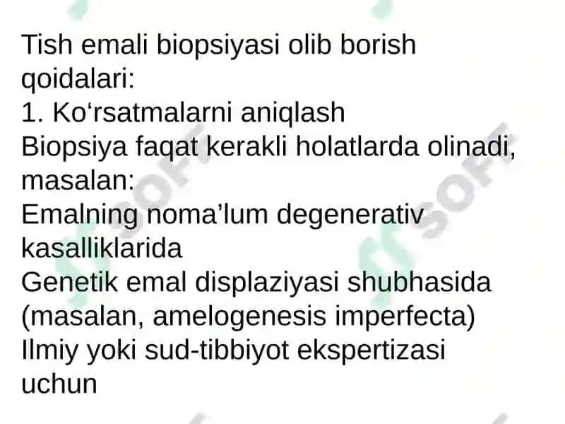 Tish emali biopsiyasi 8