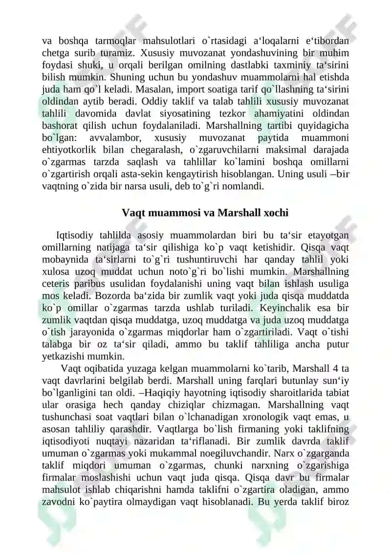 Neoklassik maktab iqtisodiy qarashlari. Keyns va keynschilik ta`limoti. Monetarizm 8