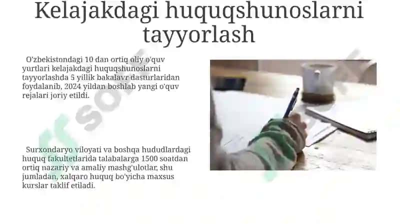 Huquqiy Ta’limda Gʻoyaviy Tarbiyaning Rol va Oʻrni 8