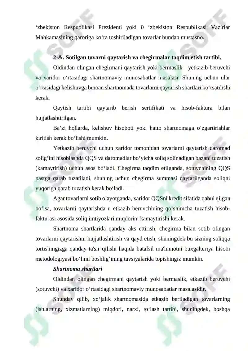 Moliyaviy hisobotning xalqaro standartlari fanidan REFERAT 8