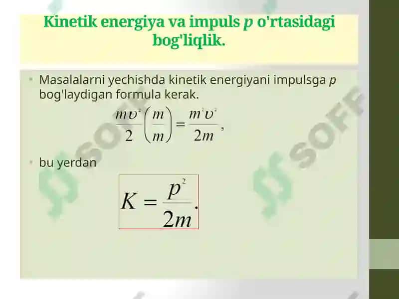 Materiya harakati 8