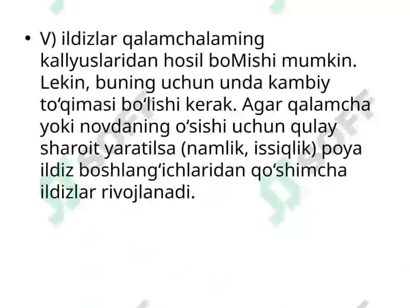 Meva Ekini Ko‘paytirishni Biologik Asoslari va Meva Ko‘chatlarini Yetishtirish 8