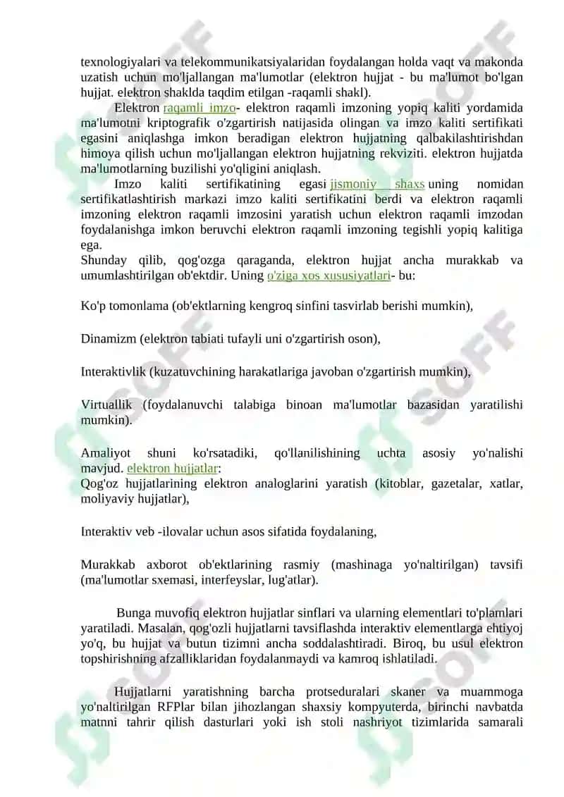Word matn muharriri 8