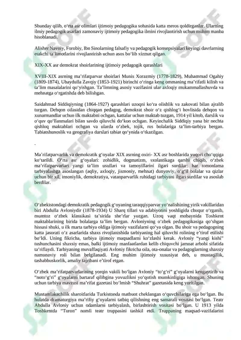 Ijtimoiy pedagogikani va ijtimoiy-pedagogik faoliyat rivojining metodologik asoslari 8