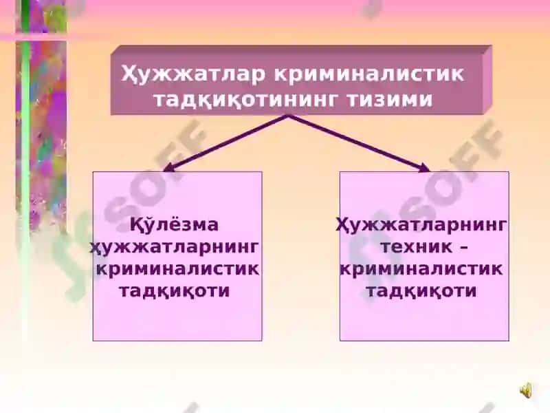 Ҳужжатларнинг Қўлёзма Матнларини Криминалистик Усулда Текшириш 8