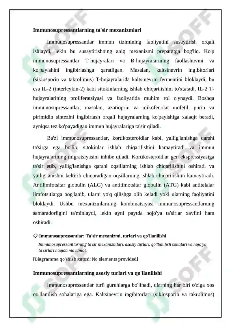 Allergiyaga qarshi vositalar: Turlari, ta'sir mexanizmlari va qo'llanilishi 8