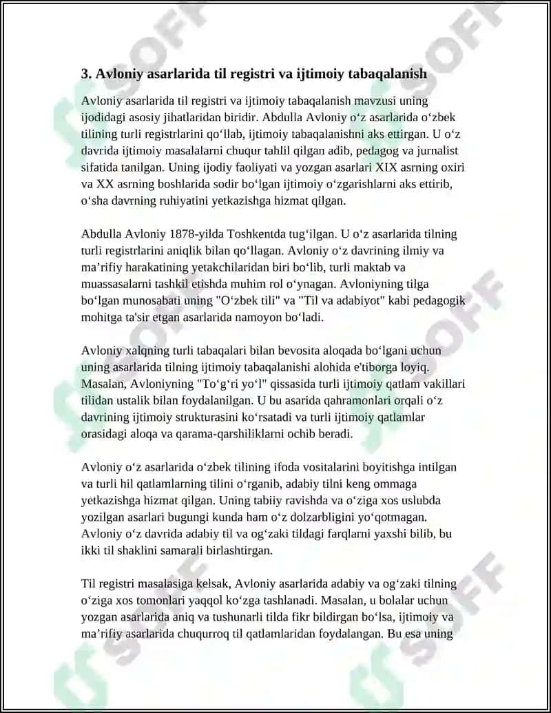 ABDULLA AVLONIY ASARLARI TILINING SOTSIOLINGVITIK TAHLILI 8