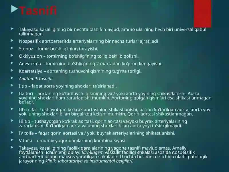 Umurtqa arteriyalari shikastlanishlari. Bosh miya qon bilan taminlanishidagi ularning roli. 8