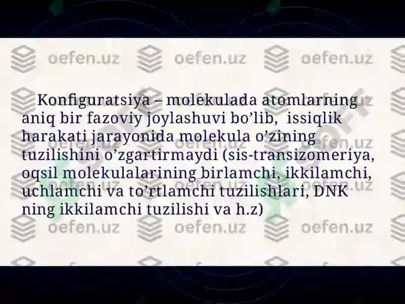 MODDA TUZULISHI 8
