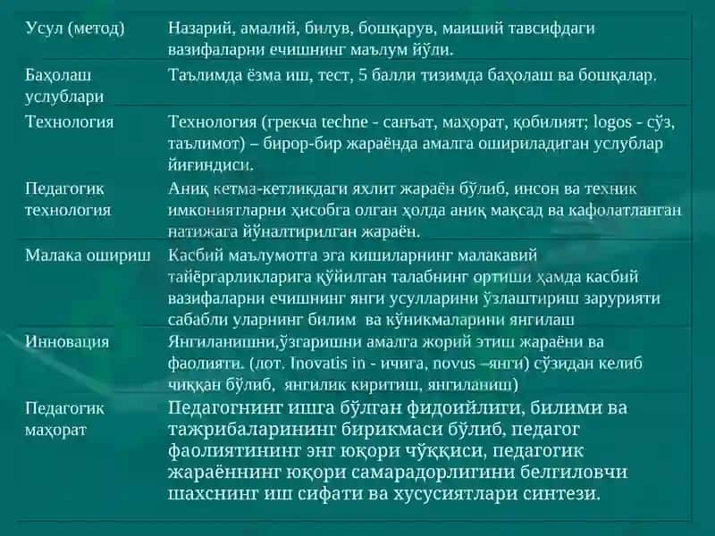 Таълимда Инновация 8