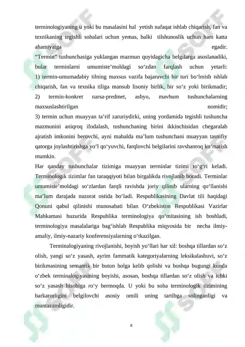 O‘zbek tilining leksikasining boyish manbalari 8