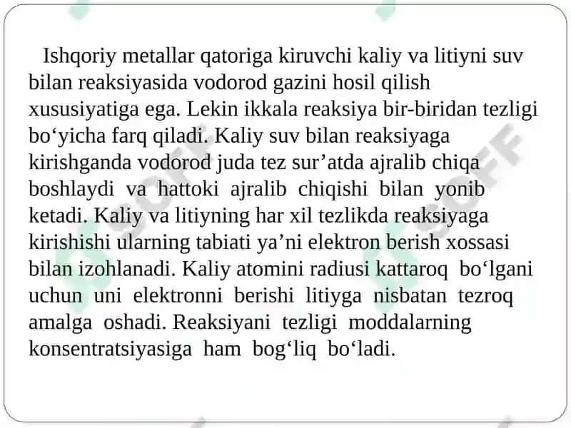 Reaksiyatezligivaungata’siretuvchiomillar 8