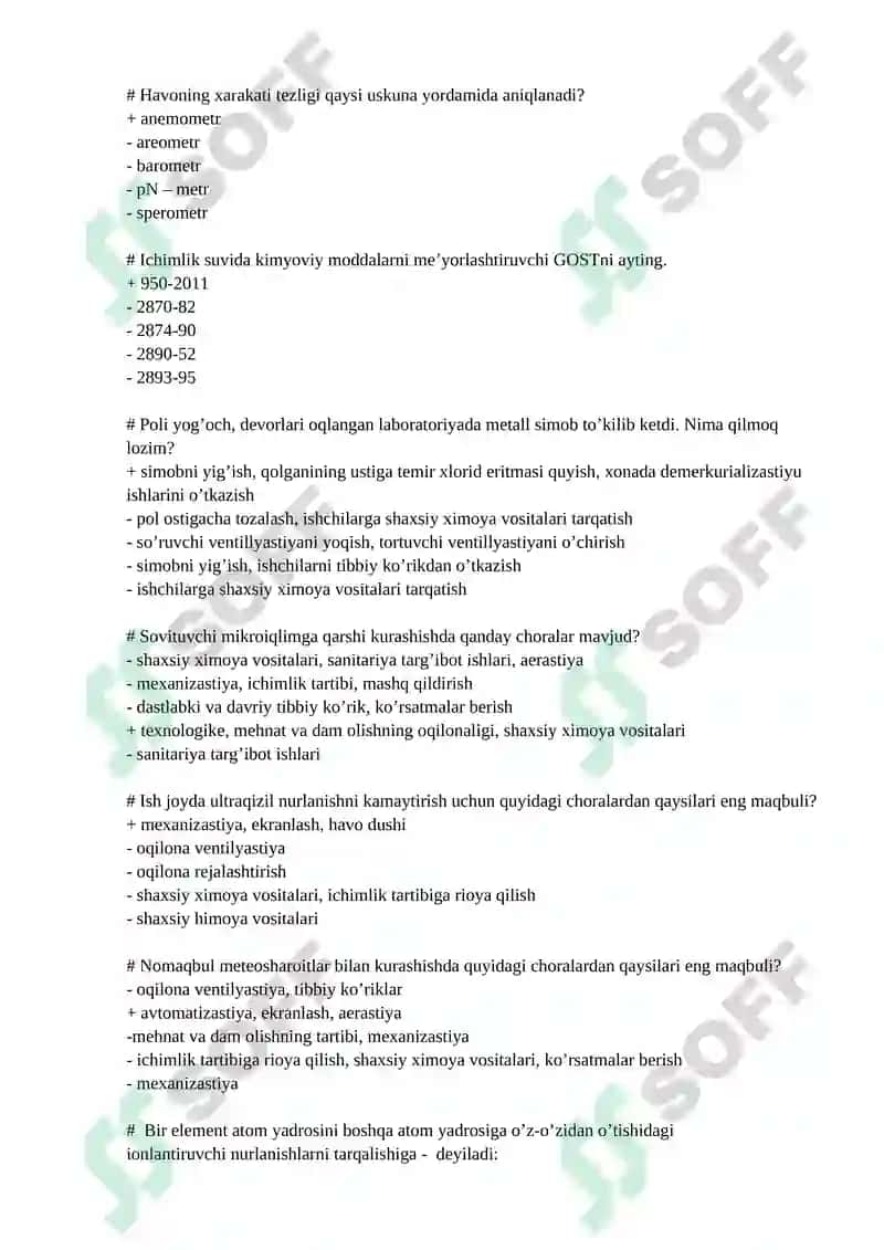 Gigiyena – profilaktika yo’nalishidagi asosiy tibbiy fan 8