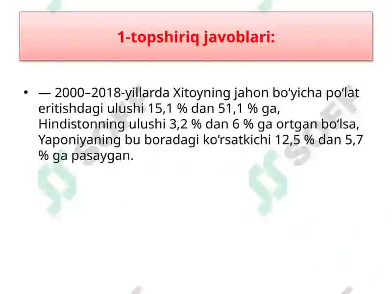 Jahonsanoatigeografiyasi va uning ozgarib borishi 8