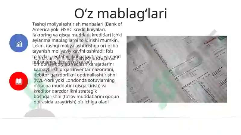 Moliya va Kapital 8