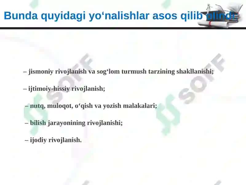 ILKVA MAKTABGACHA YOSHDAGI BOLALAR PEDAGOGIKASI 8