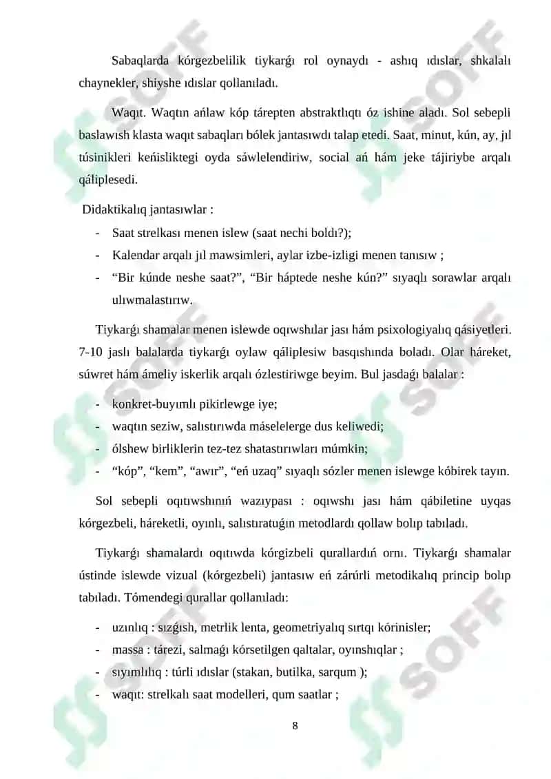 kurs ishi 8