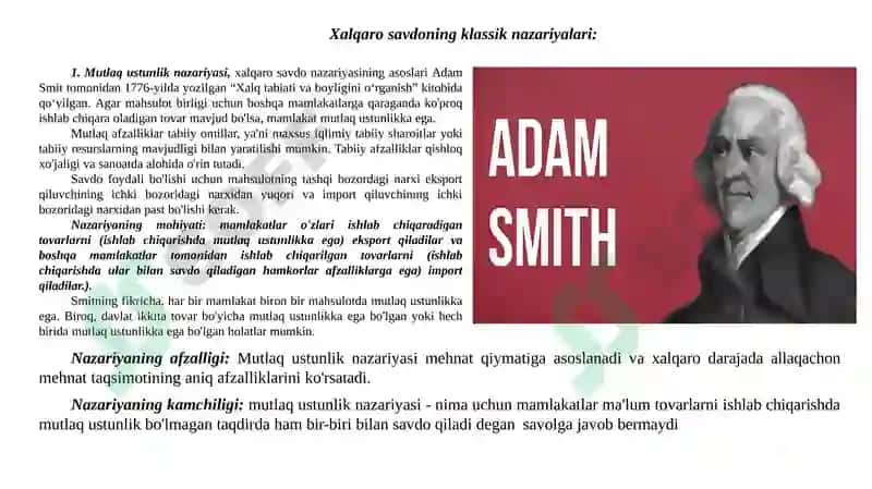 Raqamlashtirish sharoiti daxalqaroiqtisodiy aloqalar 8