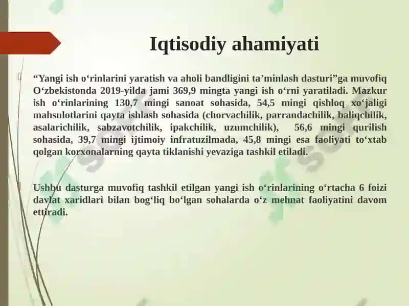 Davlat Xaridini Tashkil Etishning Ijtimoiy-Iqtisodiy Ahamiyati va Uni Iqtisodiyotga Ta’siri 8