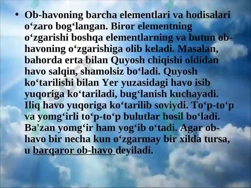 Ob-havo 8