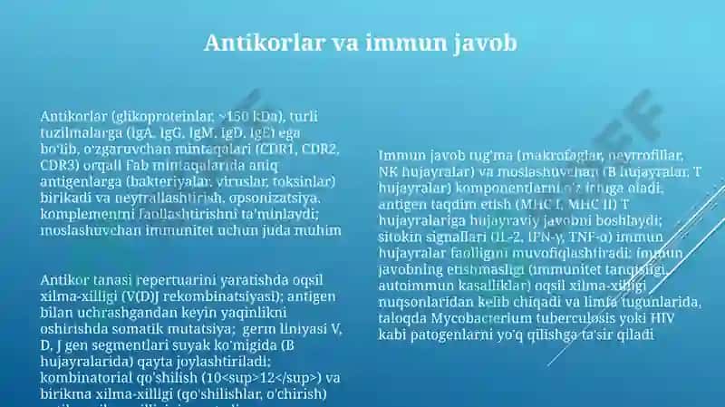 Oqsillarning koʻp shakilligi ahamiyati 8