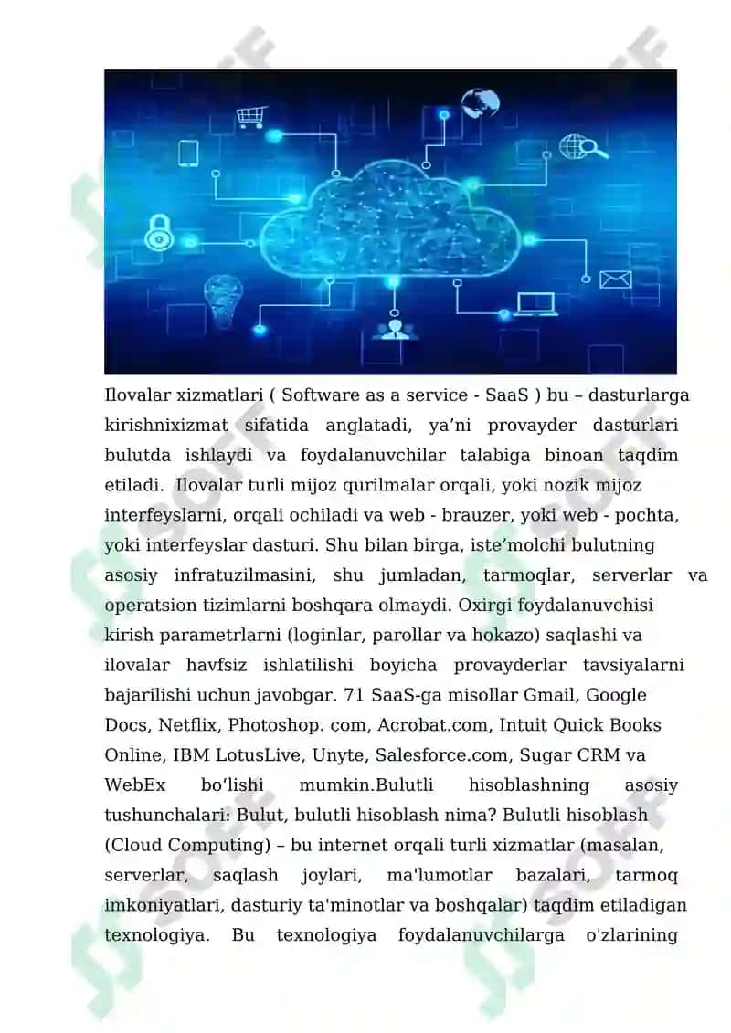 Bulutli Joylashtirish Modellari 8