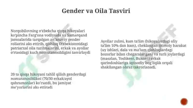 Normurod Norqobilovning qissalari tahlili 8