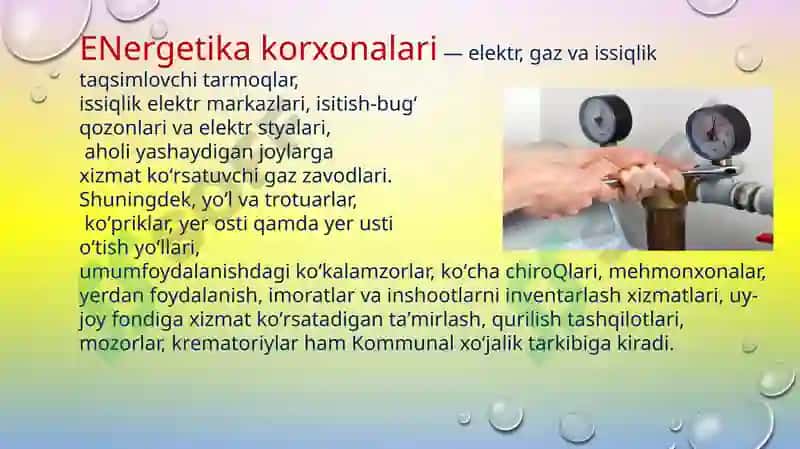 FEVRAL OYI-KOMMUNAL XIZMAT KO`RSATISH SOHASI KASBLARI OYLIGI 8