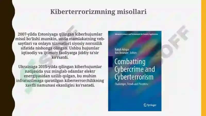 Kiberterrorizm va unda himoyalanish 8