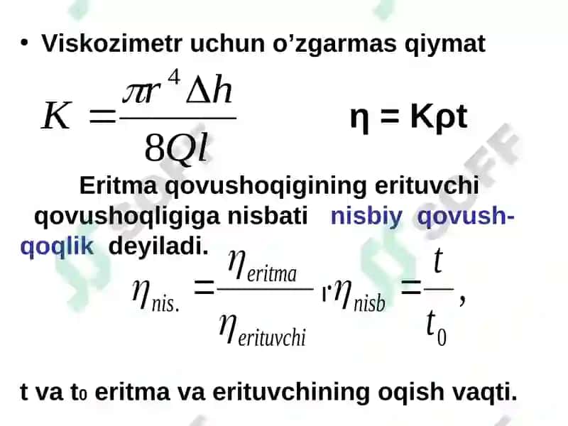 Polimer eritmalari 8