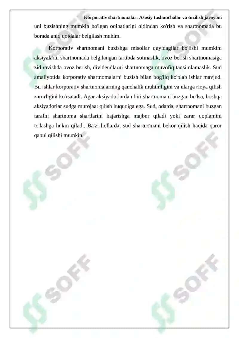 Korporativ shartnomalar 8