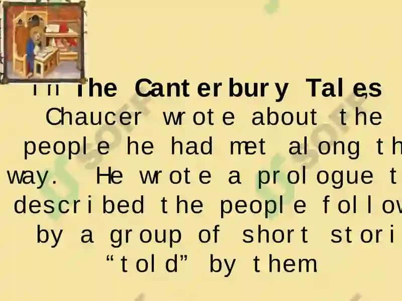 The Canterbury Tales 8