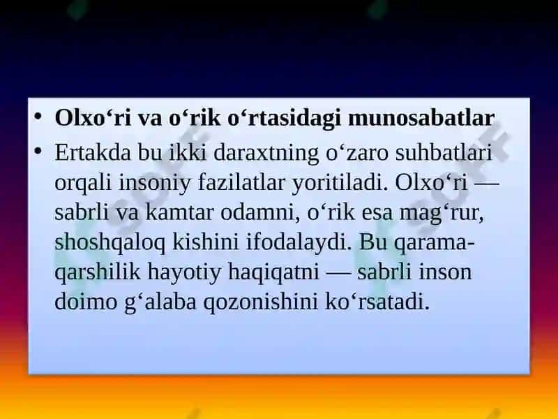 Olxo‘ri va o‘rik 8