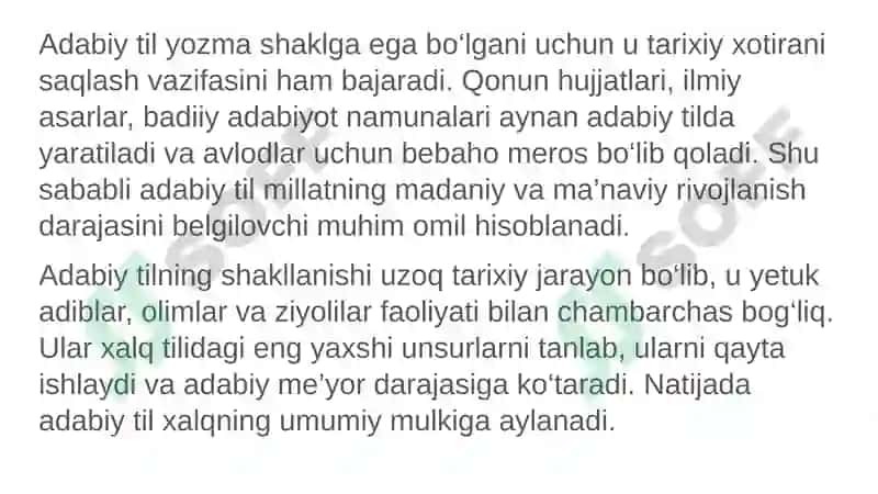 Xalq tili va adabiy til 8