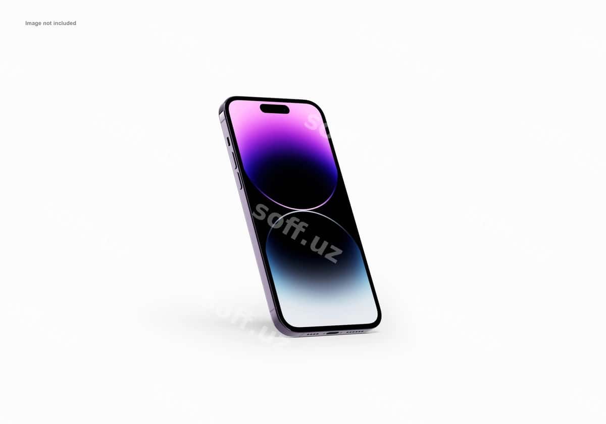 Smartfon 14 pro namunasi | Smartphone 14 pro mockup 1