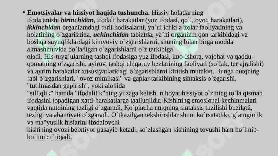 Hissiyot va Iroda 8
